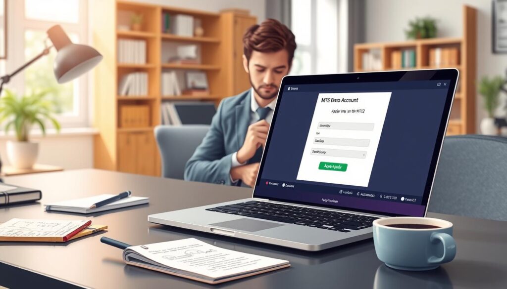 MT5模擬帳戶申請步驟