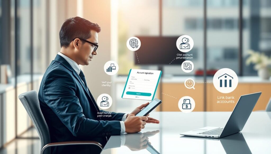 帳戶開設與入金流程